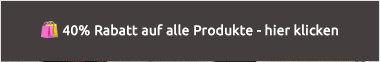 Beispiel für ein Header-Banner mit dem Hinweis „40% Rabatt auf alle Produkte - hier klicken“